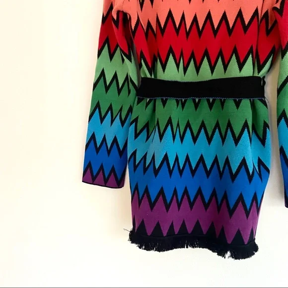Regino Bella Chevron Knit Cardigan